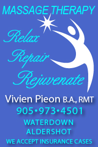 Vivien Peion Massage Therapist serving Waterdown and Aldershot