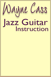 Wayne Cass Jazz Guitar Teacher in Dundas Ontario Classes Available Mondays and Wednesdays