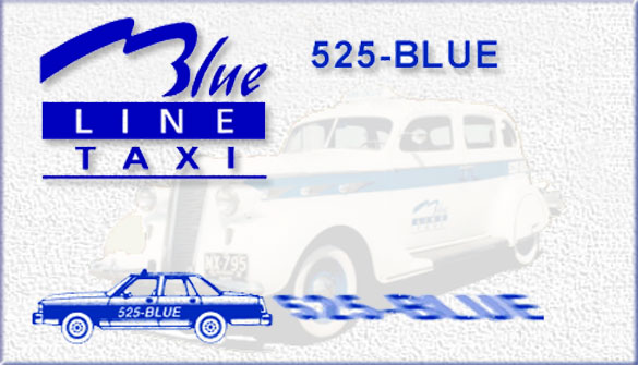 Blue Line Taxi Serving Dundas Ontario and the Greater Hamilton area